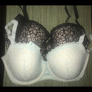 2 - Victoria Secret Dream Angels Lined Demi 36 DD